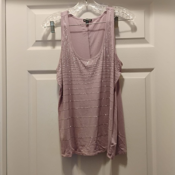 Express BUNDLE of 7 Tank Tops Sleeveless Blouses Size L - Picture 4 of 15